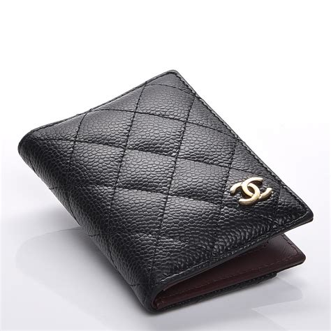 chanel 2015 caviar quilted card holder|CHANEL Caviar Quilted Flap Card Holder Wallet Black.